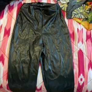 Pretty little thing leather pants